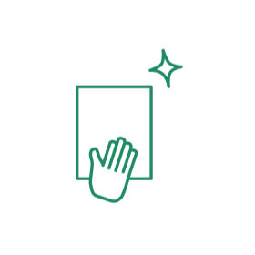 清潔で落ち着いた院内